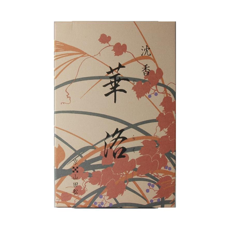 山田松香木店・実用線香 沈香華洛 大箱バラ詰め 長さ約14cm 150g入 