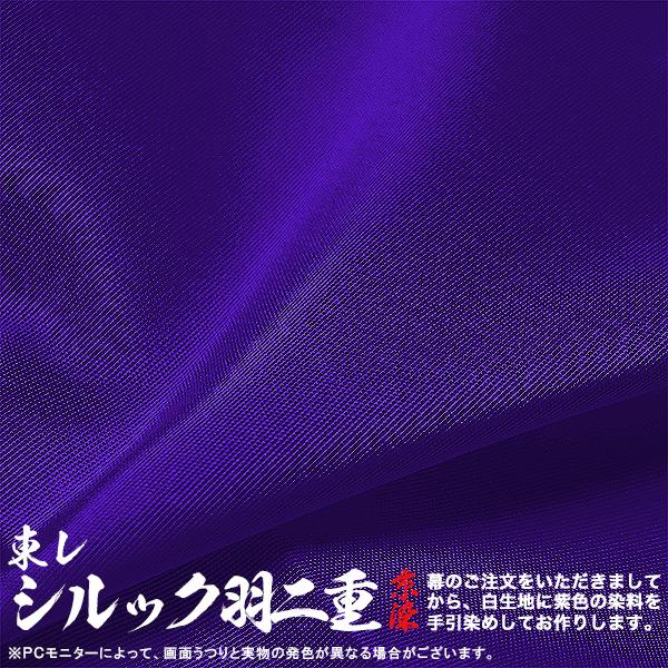紫幕(定型) 一間×大巾二巾 東レ シルック特上羽二重 (とくじょう はぶたえ) 京染 堅牢染 防汚 帯電防止済 幕巾 約180cm×垂(丈) 約135cm_2