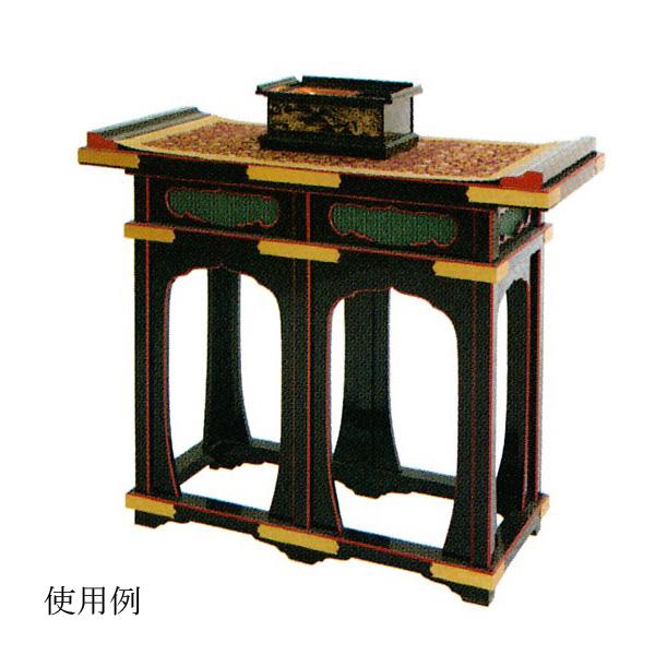 立焼香机用難燃シート 金襴・葵小花紫 4尺用 幅104cm×奥行36cmの画像