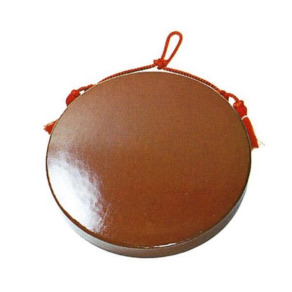 日本製 銅鑼 どら 重目 人絹朱紐付 1尺1寸