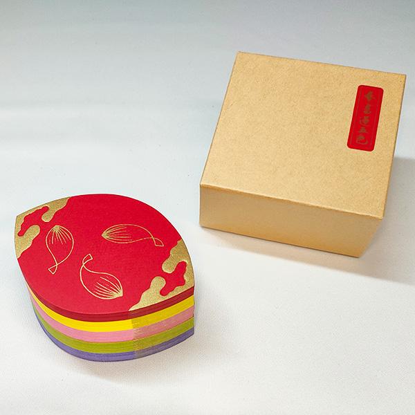 散華 華葩 さんげ けは No.6 奉書蓮五色 （100枚入） 文字入れ可能