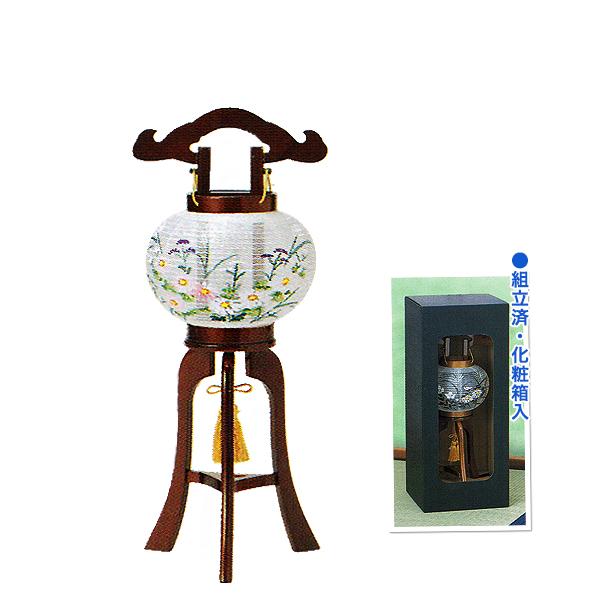 在庫限り わけあり アウトレット 処分 SALE 盆提灯 大内行灯 3本足 4号