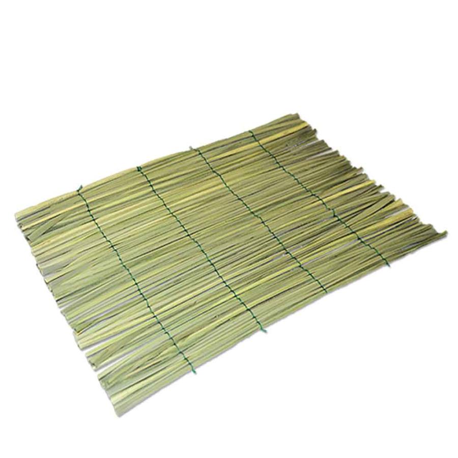 盆用品 祭壇用品 真菰 まこも 大 60cm×30cm お盆飾り 藁 送り火 迎え火