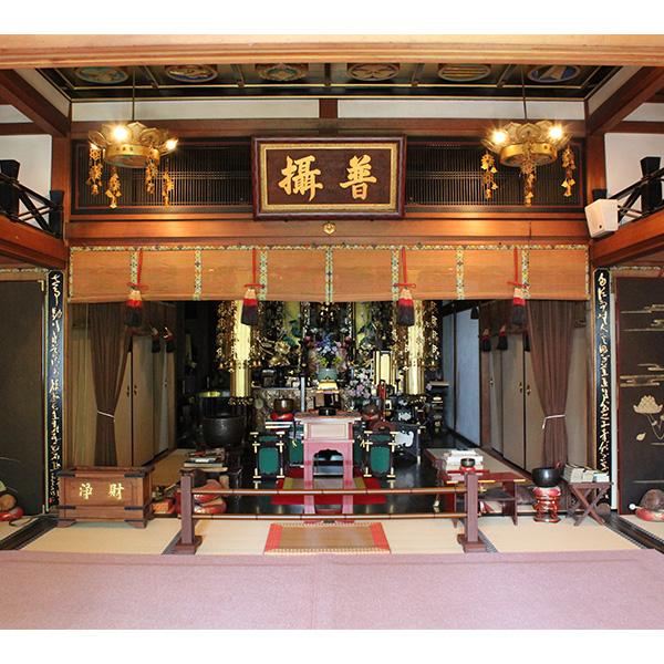 寺院用 屋内用結界 幅120cm 和風柵 室内用仕切り 樹脂竹（ゴマ竹・すす竹）選択可 支柱2色（べんがら調・古色調） 日本製_7