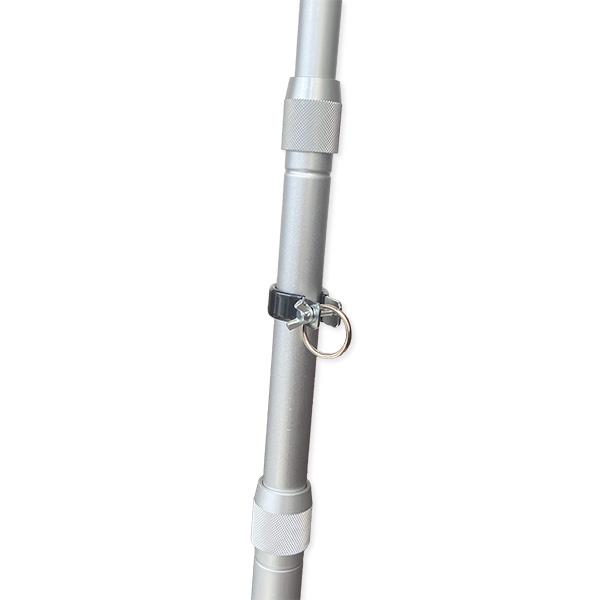 アルミポール 金球付 2mの画像