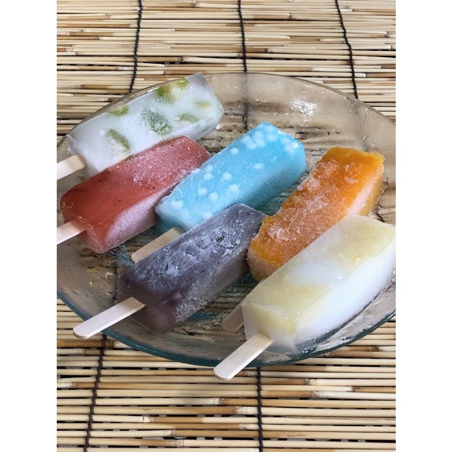 【くず氷】12本入り（６種各２本）　溶けないアイス！？モチ！シャリ！ぷるん！新食感和氷菓！(冷凍商品の為、冷蔵、常温商品と同梱不可）｜kokei-toki｜03