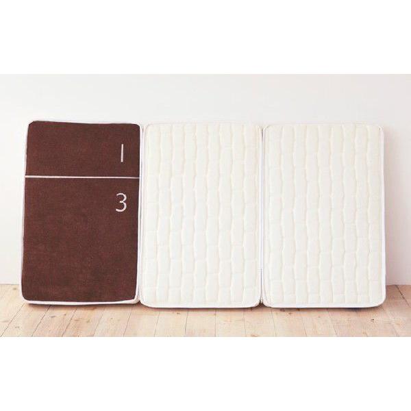 さんぶんのいち ３分割マットレス マットレス 人気 おすすめ ベッド 折りたたみ 腰痛 三つ折りマットレス セミダブル 特許取得 お洒落 高品質 ボンネルコイル |  | 01