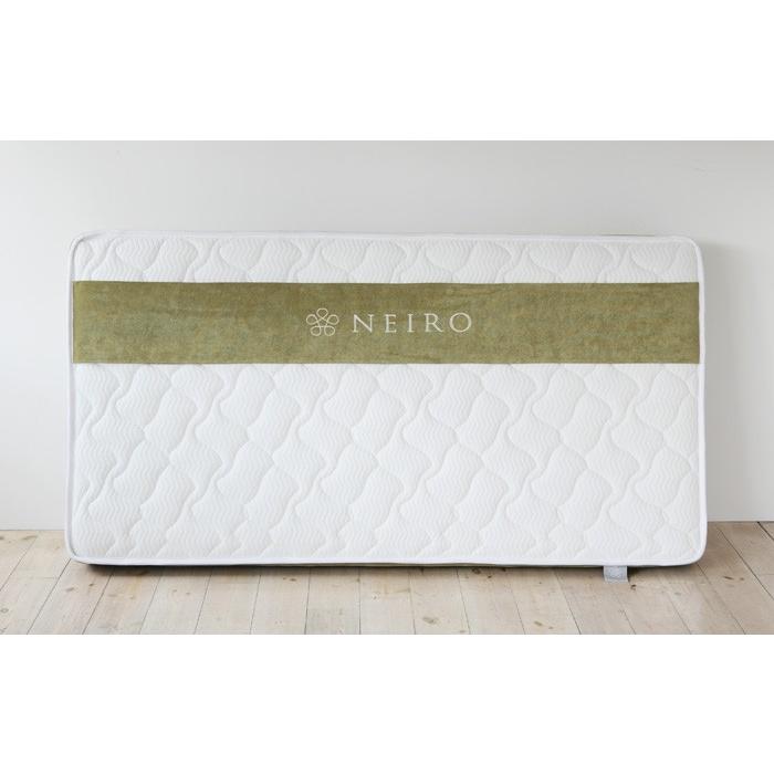 【大幅値下げ】ポケットコイル マットレス 低反発ウレタン入り NEIRO(ネイロ) ダブル ホワイト |  | 01