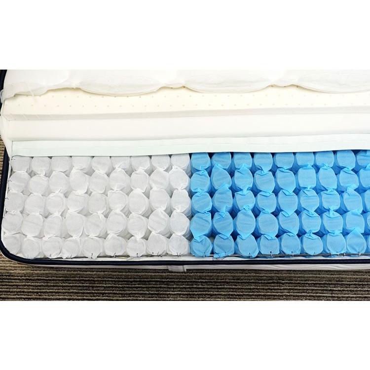 送料無料 3ゾーンポケットコイル マットレス ねむり専科 ダブル ホワイト 寝心地を追及 最上級の上質な眠り 高品質 |  | 05