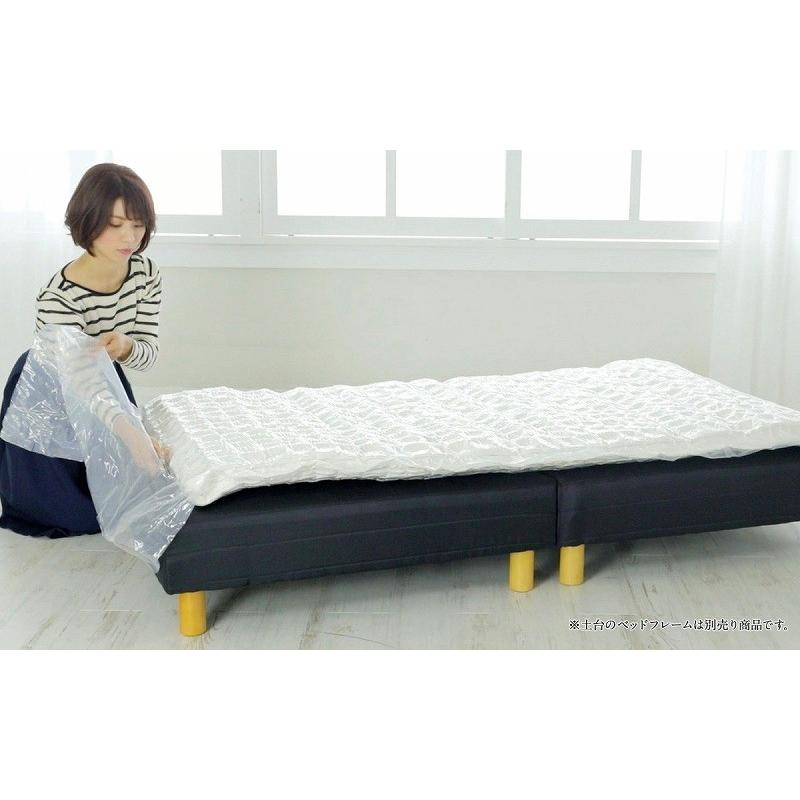 haru_セミダブルマットレス 高反発・低反発ウレタンフォーム20cm厚 haru_セミダブルマットレス 高反発・低反発ウレタンフォーム20cm厚