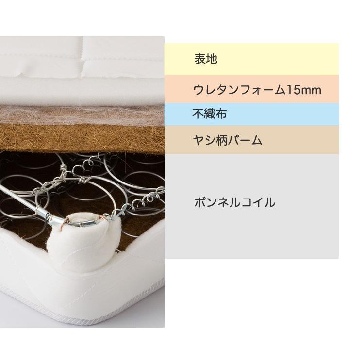 送料無料 ボンネルコイル マットレス sonno(ソンノ) シングル ホワイト |  | 01