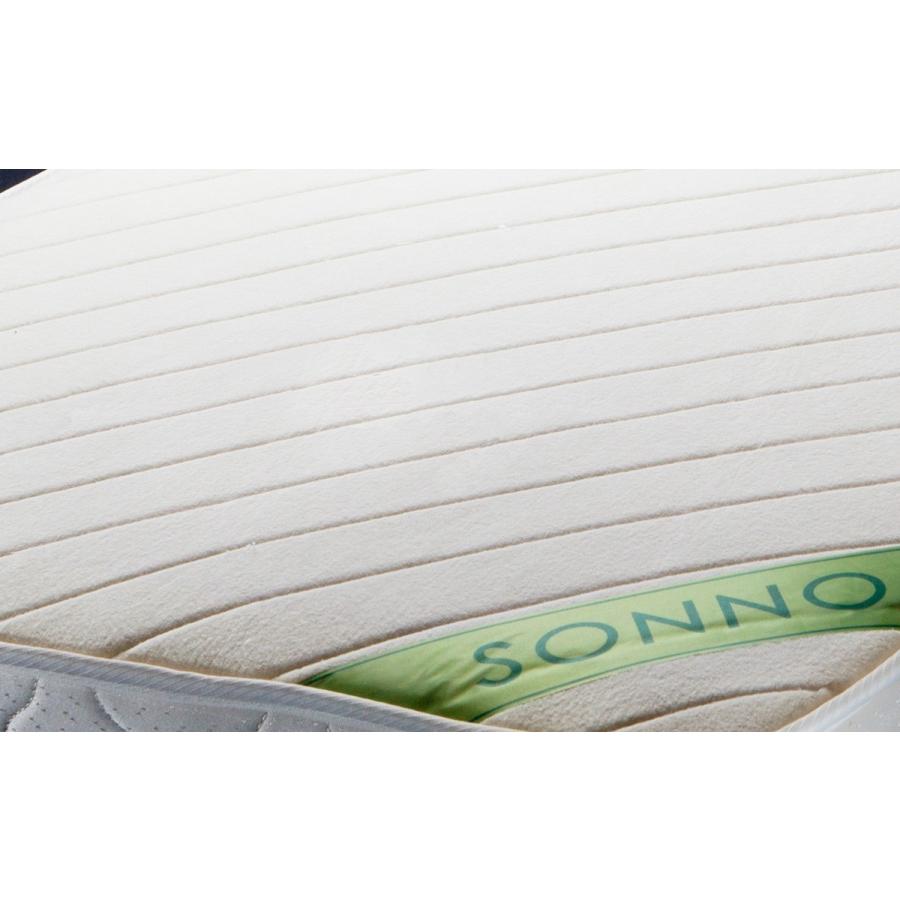 送料無料 ポケットコイル マットレス ラテックス入り sonno(ソンノ) シングル アイボリー 高品質 |  | 05