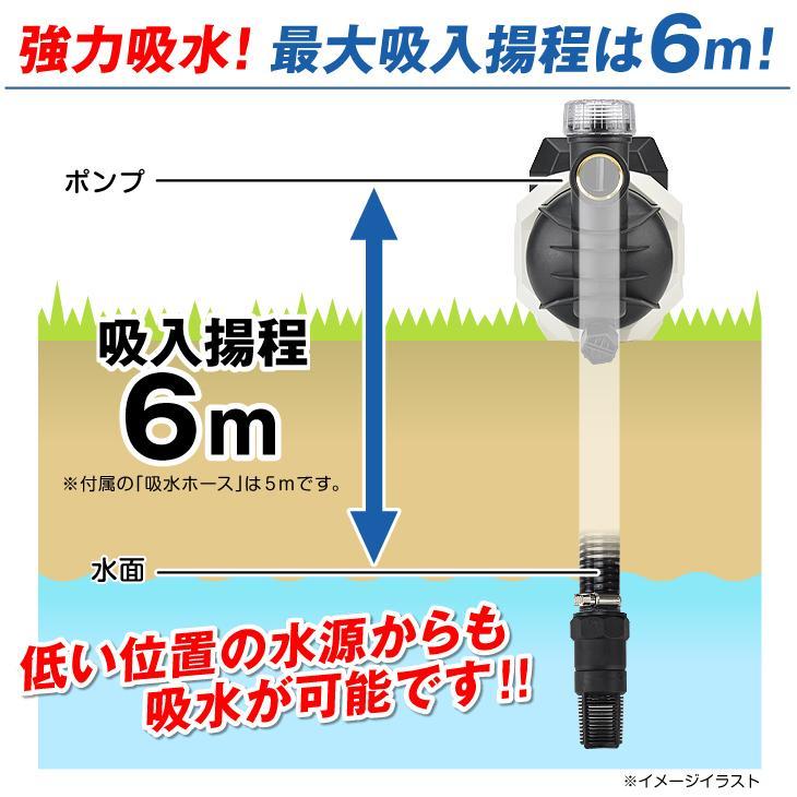 国華園 即納 ポンプ 充電式 20Vハイパワーポンプ バッテリー式