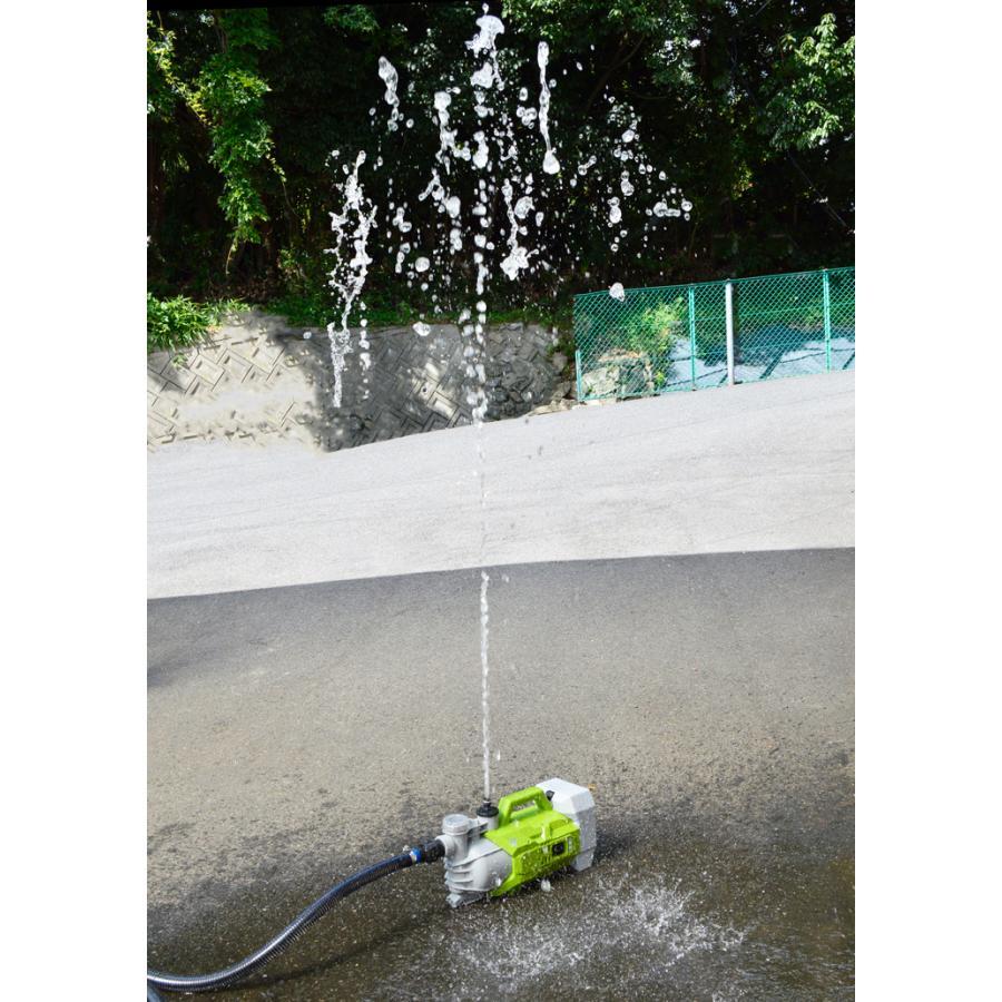 国華園 即納 ポンプ 充電式 20Vハイパワーポンプ バッテリー式