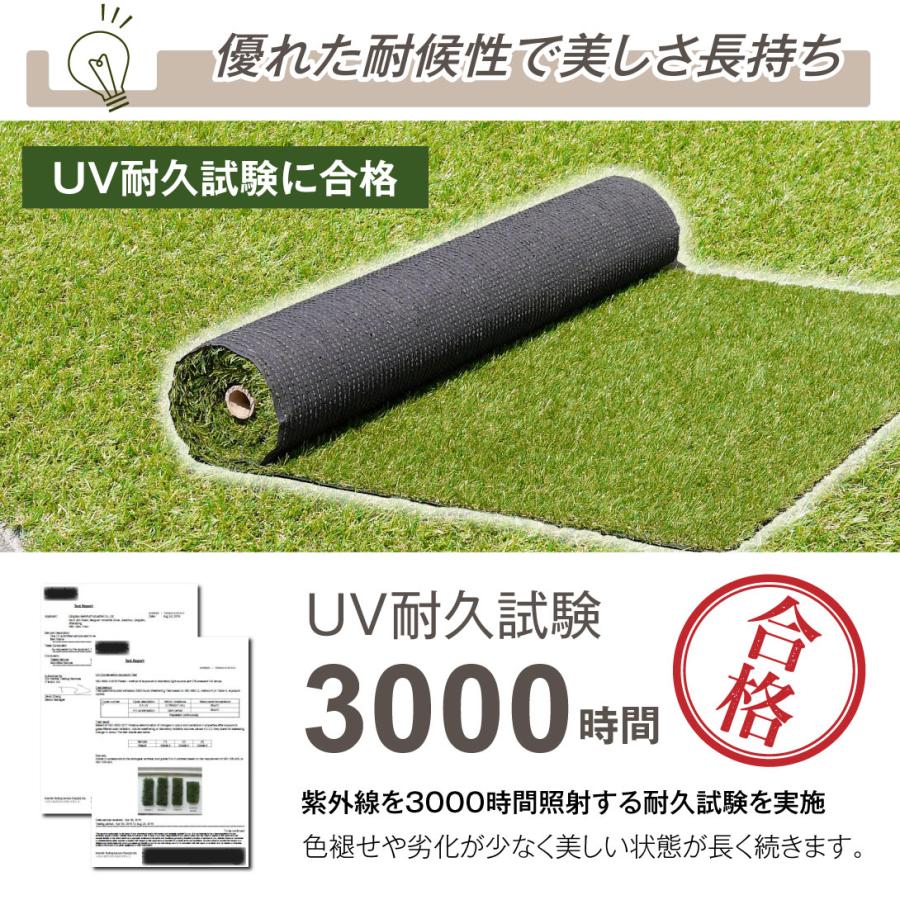 国華園 人工芝 人工芝ロール2×5m shiba1個 U字固定 ピン 付属 芝生