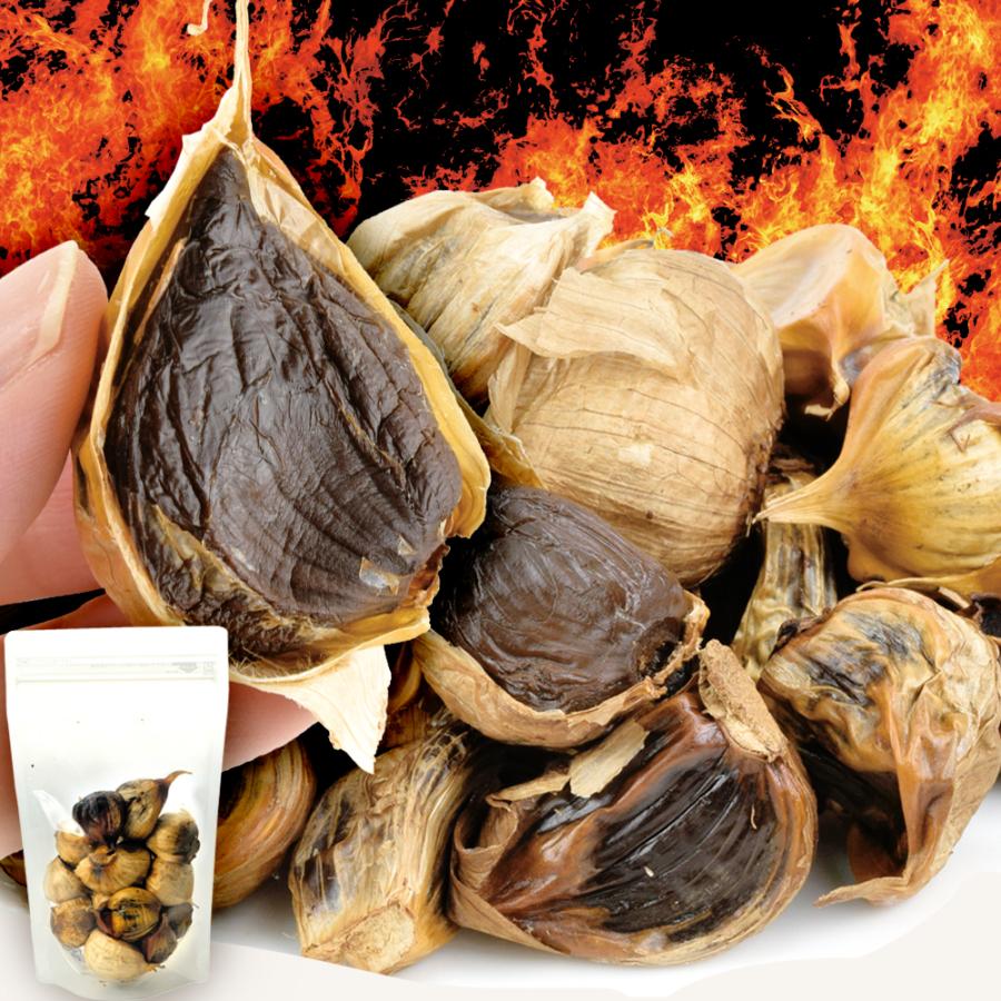 青森産 波動熟成黒にんにく 1kg（200g×5袋）国内加工 ホワイト六片種