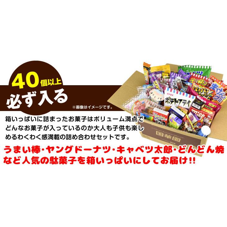 駄菓子 お菓子 1箱 わくわく駄菓子セット 詰め合わせ 40点以上 おまかせ 人気 大人買い 駄菓子 まとめ買い ハロウィン 入学 ばらまき｜kokkaen｜04