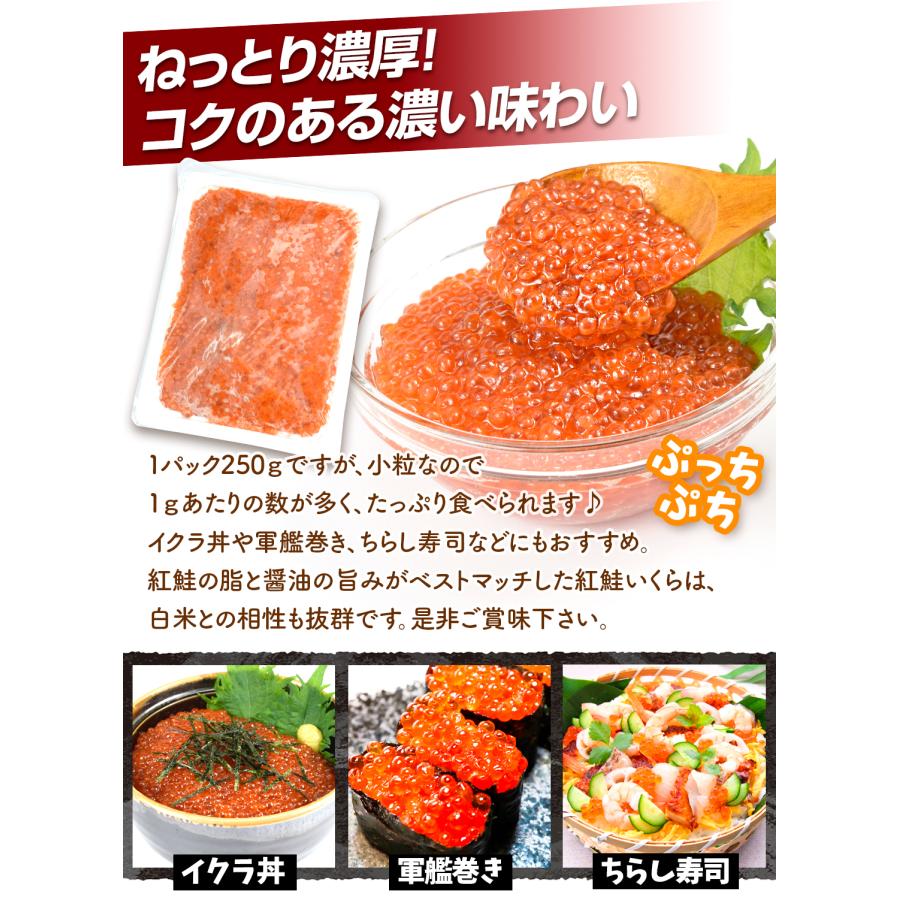 国華園 イクラ 紅鮭いくら醤油漬け 250g 魚卵 冷凍便 食品 : 花と緑 国