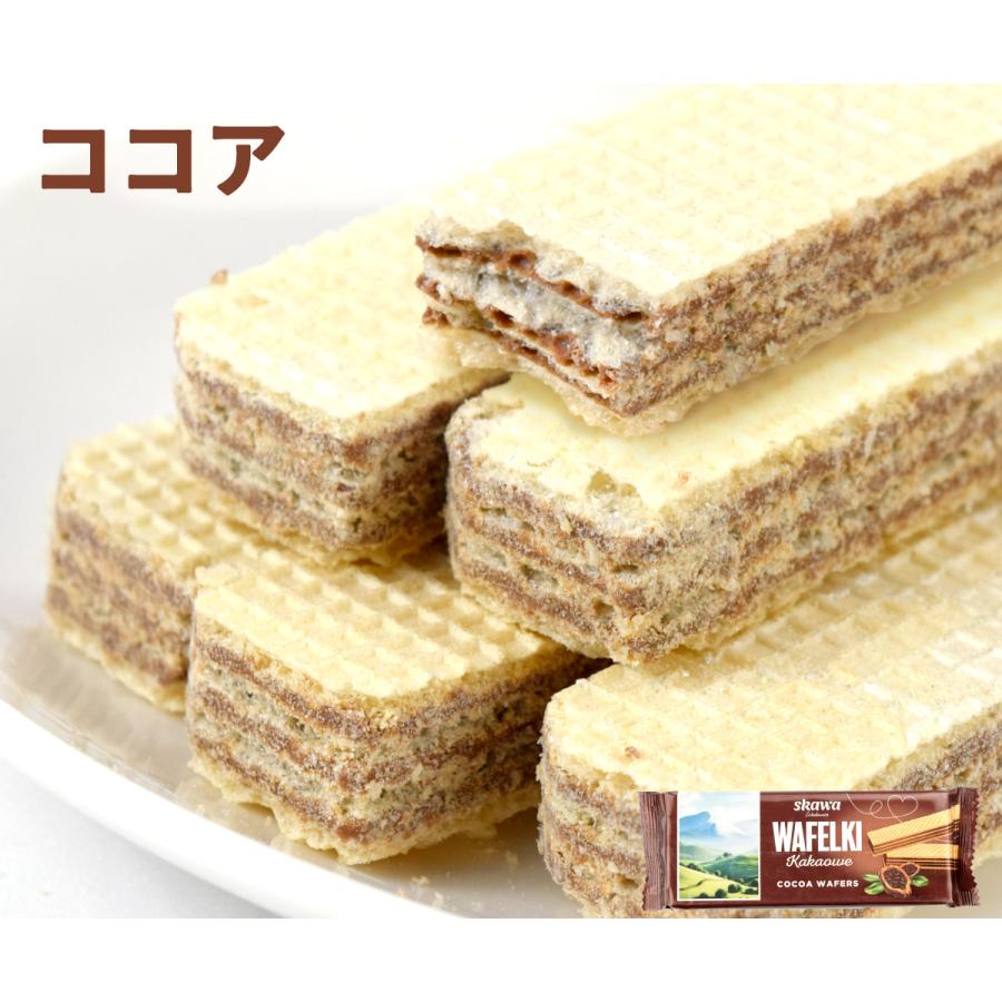 国華園 SKAWA ウエハース 3種セット 3袋 ココア ヨーグルト