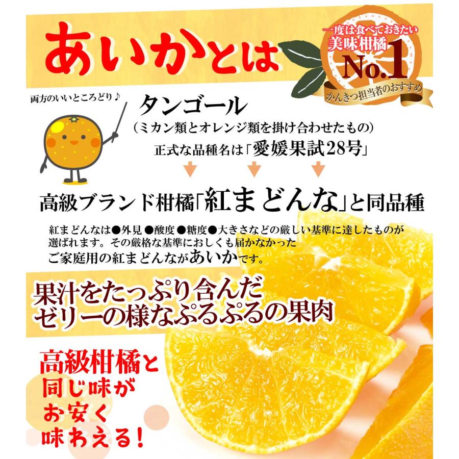 みかん 5kg あいか 愛媛産 紅まどんなと同品種 ご家庭用 ミカン