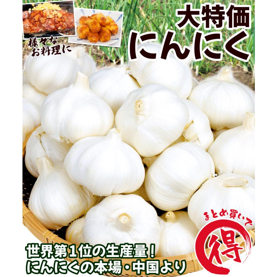 にんにく 大特価 5kg 中国産 大蒜 野菜 まとめ買い 送料無料 食品 国
