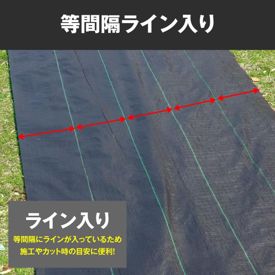 Kmaster 国華園 防草シート 0.7m×100m 農用シート UV剤入り 草よけ