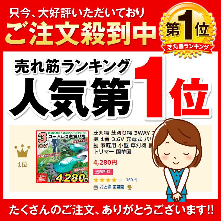 草刈り機 草刈機 芝刈機 芝刈り機 3WAY コードレス 芝刈り機 1台 3.6V 充電式 バリカン トリマー 電動 家庭用 芝活 小型 国華園 :s25088:花と緑 国華園 - 通販 - Yahoo!ショッピング 草刈り機 草刈機 芝刈機 芝刈り機 3WAY コードレス 芝刈り機 1台 3.6V 充電式 バリカン トリマー 電動 家庭用 芝活 小型 国華園 :s25088:花と緑 国華園 - 通販 - Yahoo!ショッピング