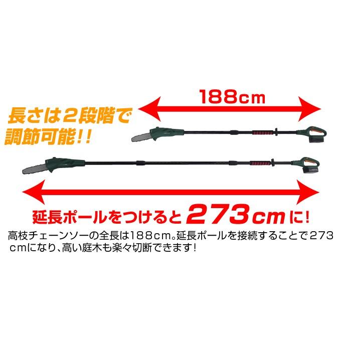 草刈り機 草刈機 チェーンソー 高枝切り 電動 充電式 コードレス 高枝チェーンソー 18v 枝切り 高木 低木 剪定 庭木 トリマー 国華園 S25458 花と緑 国華園 通販 Yahoo ショッピング