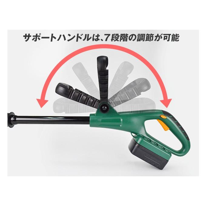 国華園 草刈機 充電式 コードレス・ブレード草刈り機 ナイロンブレード