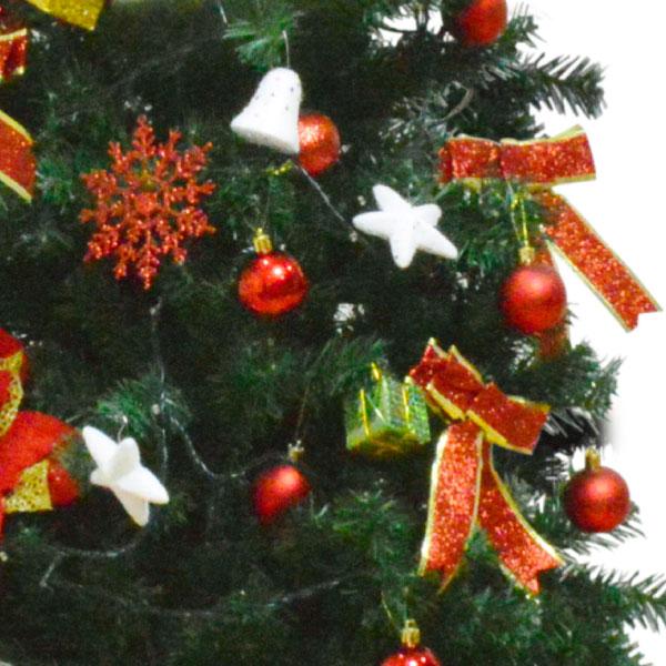 国華園 インテリア クリスマスツリー 120cm グリーン オーナメント付き