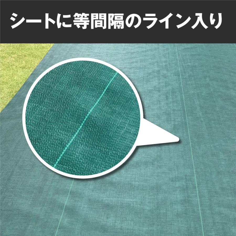 Kmaster 国華園 防草シート 1.5m×30m 農用シート 除草 雑草 芝生 草