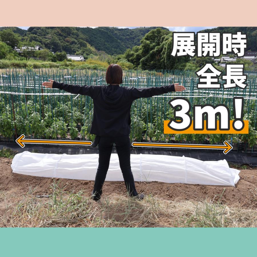 値下げ。トンネル栽培などに20本が75束分まとめて、2万円 国華園 簡単トンネル栽培セット 1個 トンネル栽培 防虫 防霜 保温 支柱