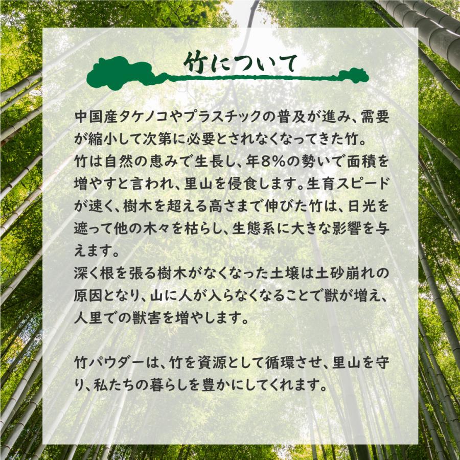 国華園 土壌改良材 発酵熟成竹パウダー 200g 2袋 : 花と緑 国華園