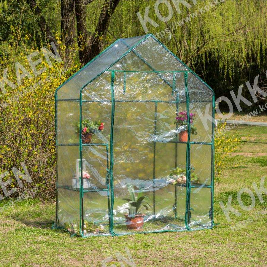 温室 ビニールハウス 家庭用 大型 ビニール温室 (ビニール温室スリム