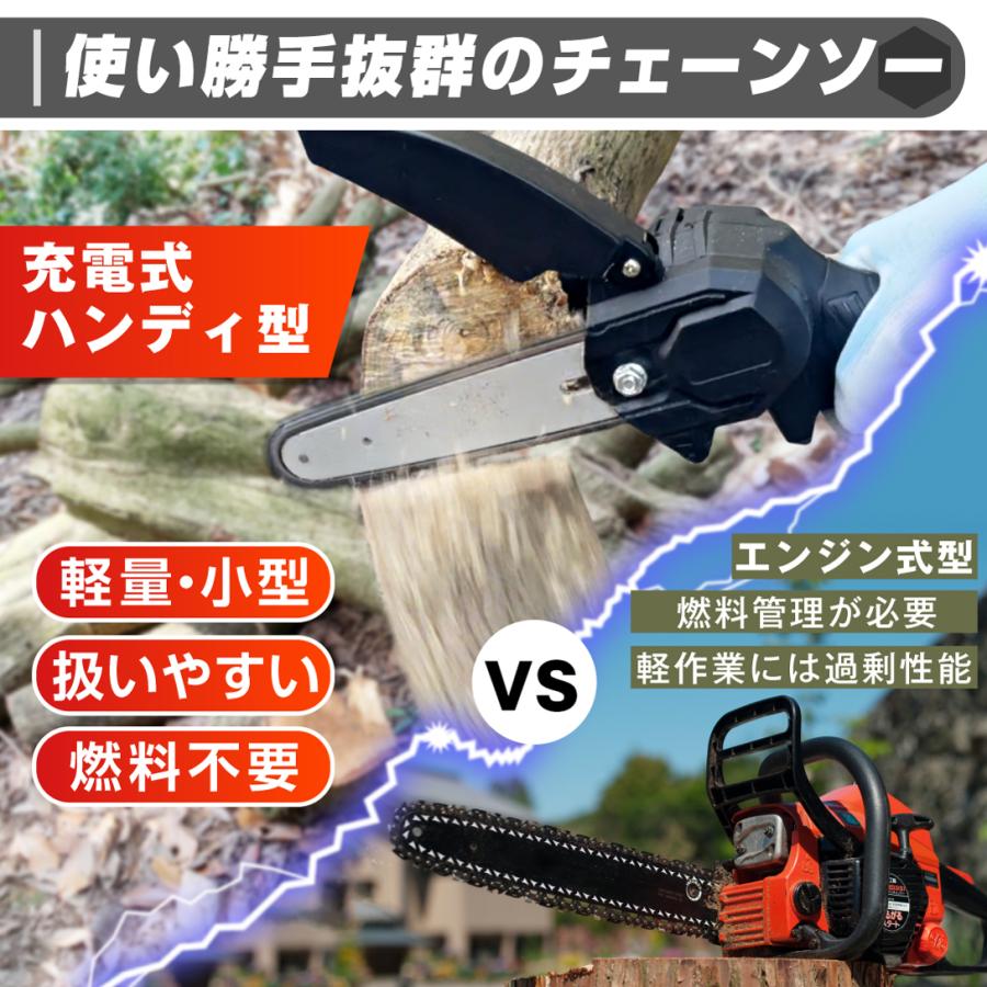 チェーンソー 充電式 6インチ 21V バッテリー 充電器付き マキタ チェーンソー 充電式 6インチ 21V バッテリー 充電器付き マキタ