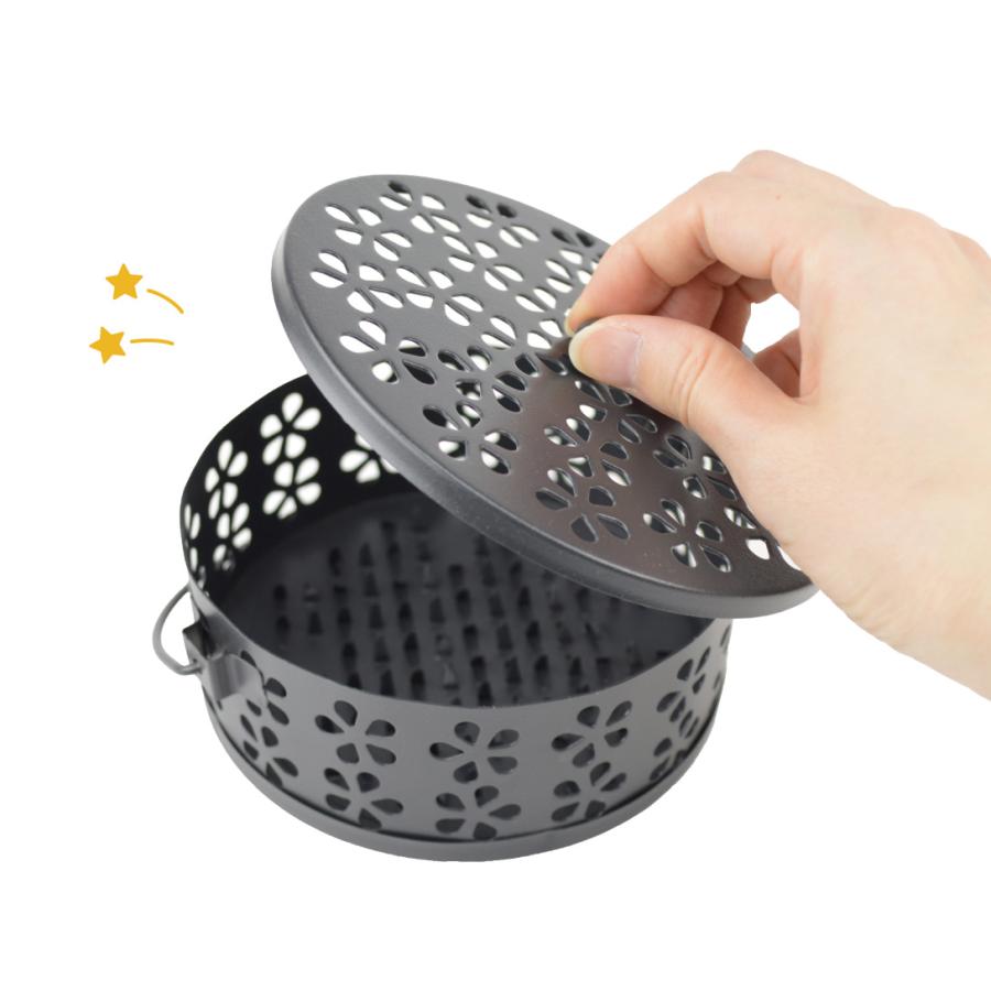 蚊取り線香ケース 2個組 蚊取り線香ホルダー アウトドア キャンプ