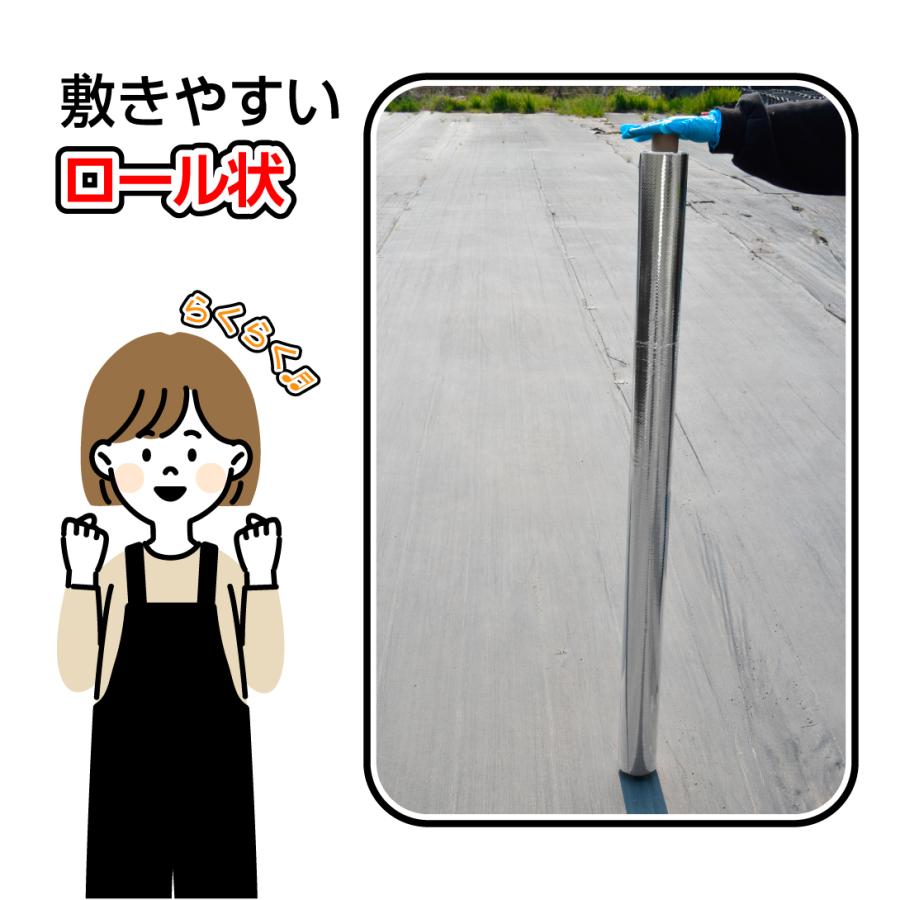 国華園 反射シート1.2×30m 1巻 反射フィルム アルミ 反射クロスシート 