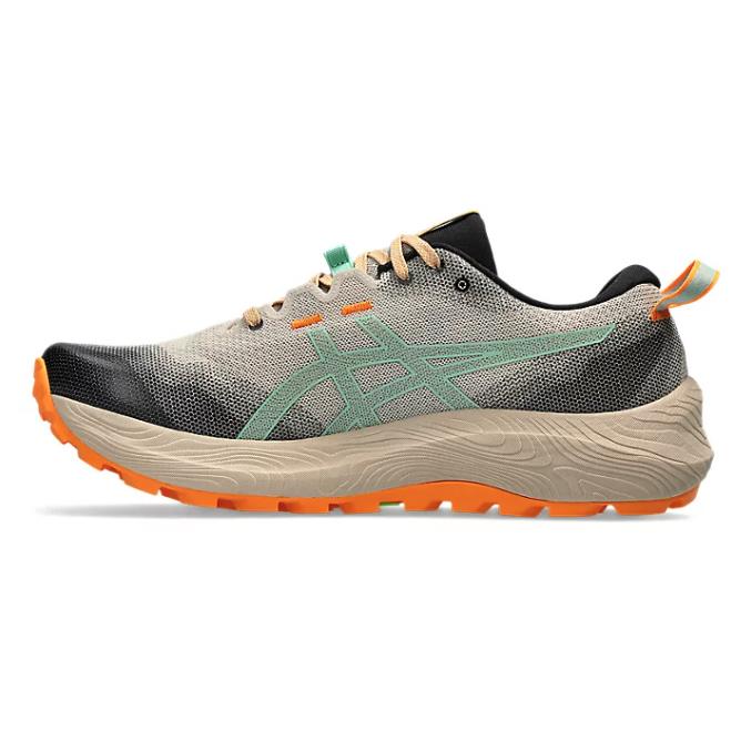 アシックス asics/メンズ トレイルランニングシューズ/ゲル トラブーコ 12/ GEL-Trabuco 12/1011B799 020/フェザーグレイ×ダークミント/足幅：スタンダード｜kokkidozao｜05