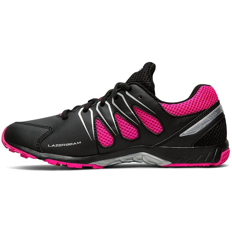 16日まで値下げ！イージーライダース　ギャングスター　マットブラック・ピンク ASICS（アシックス） ASICS/キッズ 子供用 陸上 ランニングシューズ