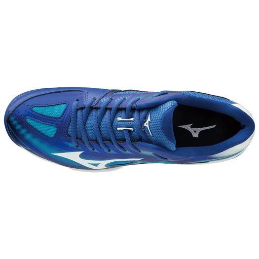 新品 MIZUNO ウエーブエクシード 3 WAVE EXCEED ブルー MIZUNO（ミズノ） MIZUNO/テニスシューズ /ウエーブ エクシード 3