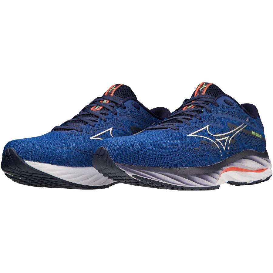 ミズノ MIZUNO/メンズ ランニングシューズ/ウエーブライダー27 SW/WAVE RIDER 27 SW/J1GC230405/ブルー×ホワイト×コーラル/2024年 最新モデル/足幅：4E｜kokkidozao｜10