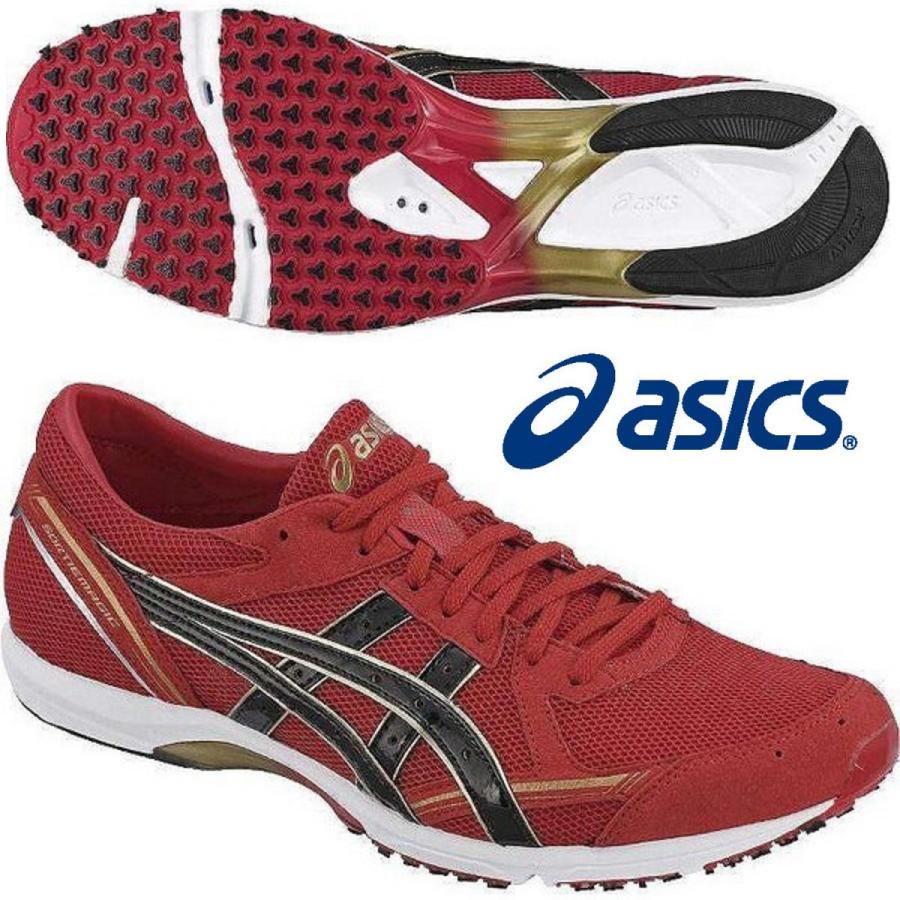 アシックス asics/マラソンシューズ/ソーティマジック LT/ SORTIEMAGIC LT/TMM456 2390/カラー：レッド×ブラック TMM4562390国輝堂ZAO
