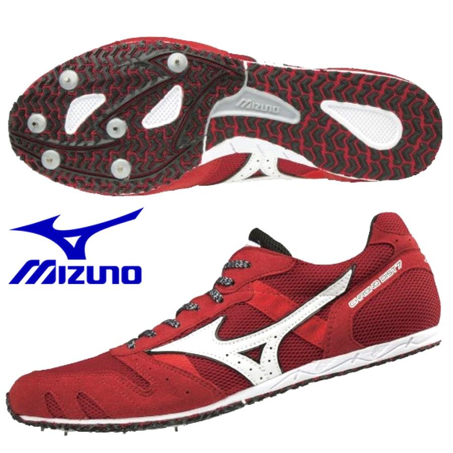 日本未入荷 ミズノ mizuno 中・長距離 専用 陸上スパイク クロノディスト CHRONO DIST U1GA180301  オールウェザートラック専用