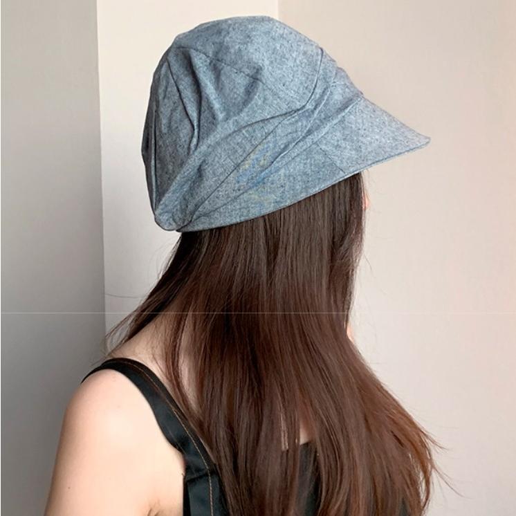 帽子 紫外線カット レディース uvカット 収納 小顔効果 キャスケット おしゃれ 黒 軽量 つば広 日焼け防止 深め 無地 40代 50代 | ブランド登録なし | 12