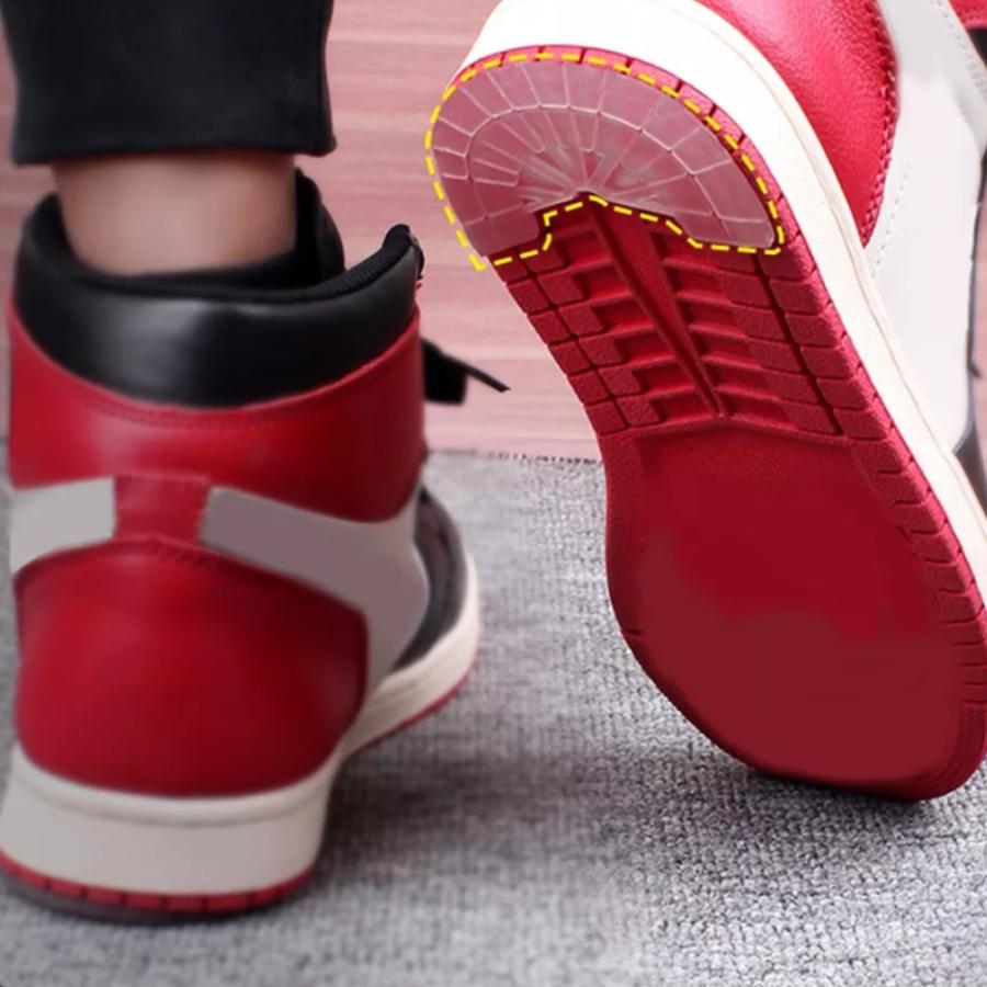 ヒールプロテクター ソールガード ヒールガード af1 スニーカー 滑り止め エアフォース1 aj1 ソールカバー 革靴 かかと リペア 補修 |  | 02