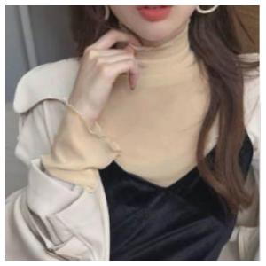 トップス レディース 冷え防止 オフィス 重ね着 シースルー シアートップス メロウ チュールブラウス カットソー 着痩せ 長袖 |  | 02