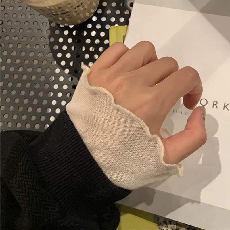 トップス レディース 冷え防止 オフィス 重ね着 シースルー シアートップス メロウ チュールブラウス カットソー 着痩せ 長袖 |  | 15