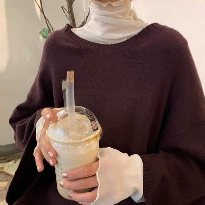 トップス レディース 冷え防止 オフィス 重ね着 シースルー シアートップス メロウ チュールブラウス カットソー 着痩せ 長袖 |  | 16