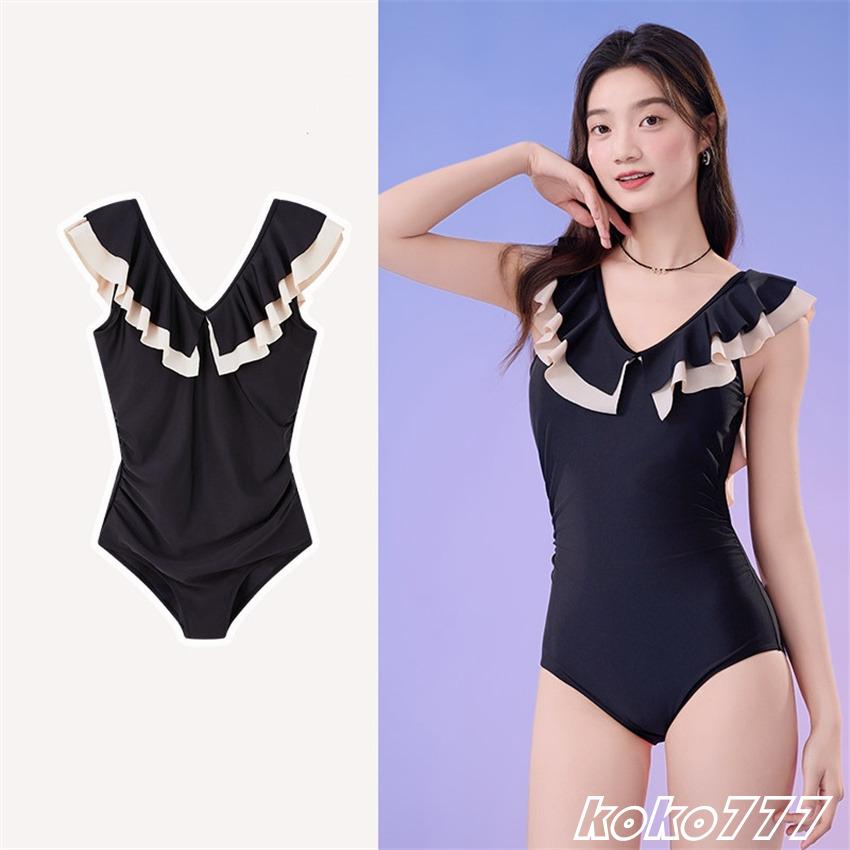 Zozotown yahoo レディース水着 v 水着 水着 V ネック ウエストクロス