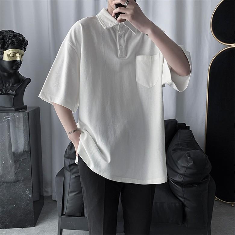 メンズ ポロシャツ 半袖 Tシャツ パーカー 春夏秋 カジュアル 無地 折り襟 男子 トップス K7ymst99 Koko777 通販 Yahoo ショッピング